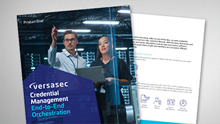 Credential Management End-to-End Orchestration